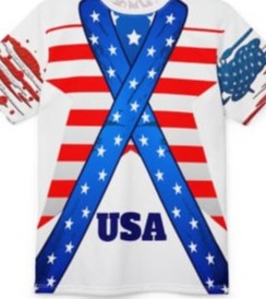 USA Ribbon Shirt
